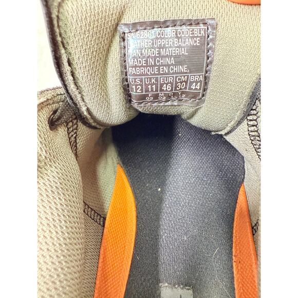 SKECHERS  LEATHER CASUAL SNEAKERS Mens size 12 color black SN 62861 - Picture 2 of 13